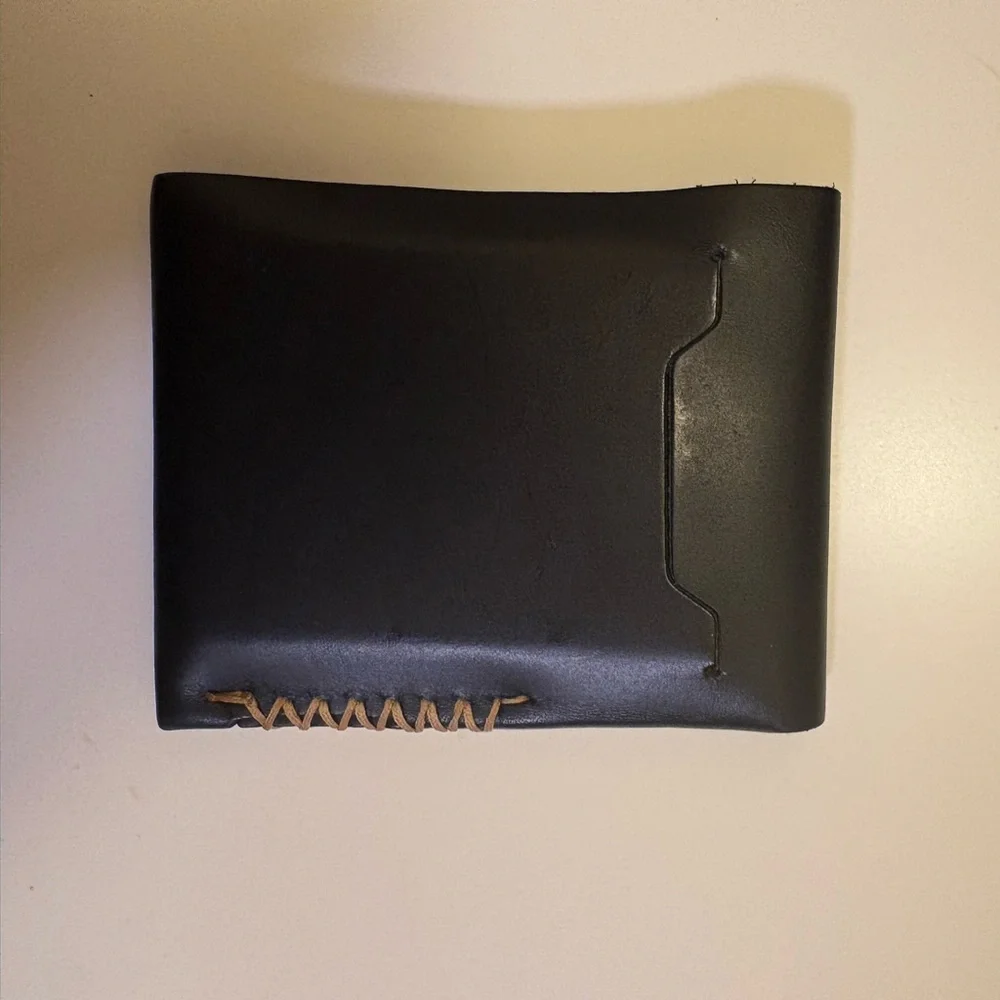 Black Leather Wallet